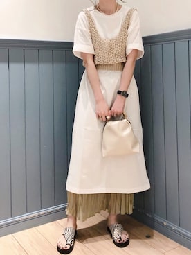 「lowrysfarm」｜y_nさん（レディース・163cm）の春コーディネート