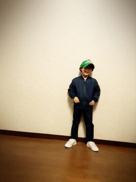 「5（ファイブ）のアイテム（その他）」を使った、kenta2011さん（キッズ・110cm）の冬コーディネート