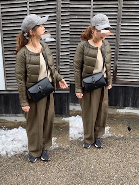 めい♪♭♯さん(レディース・160cm)の冬コーディネート