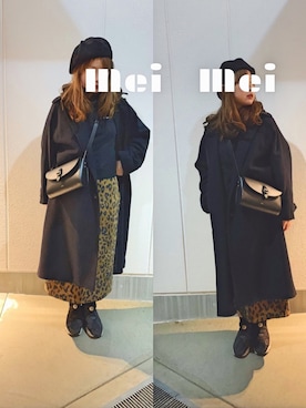 めい♪♭♯さん(レディース・160cm)の冬コーディネート
