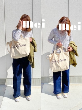 めい♪♭♯さん（レディース・160cm）の春コーディネート