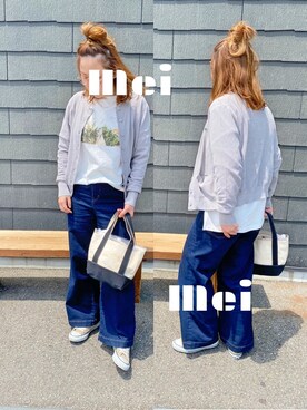 めい♪♭♯さん（レディース・160cm）の春コーディネート