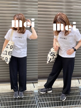 めい♪♭♯さん(レディース・160cm)の夏コーディネート