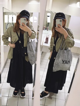「BEAMS（ビームス）のアイテム（PC・スマホグッズ/家電）」を使った、めい♪♭♯さん（レディース・160cm）の夏コーディネート