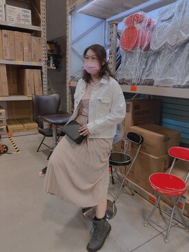 「NET」｜魚魚さん（レディース・159cm）の冬コーディネート