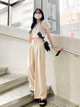 「naunau」｜naunauofficialさん（レディース・168cm）の夏コーディネート