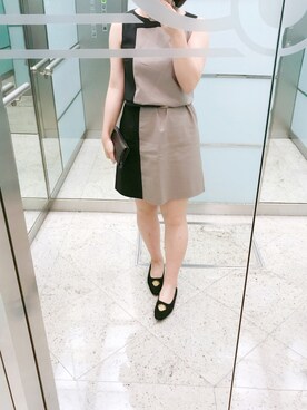 「Max Mara（マックスマーラ）のアイテム（ワンピース/ドレス）」を使った、Samantha I. Leeさん（レディース・155cm）の夏コーディネート