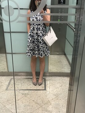 「Max Mara（マックスマーラ）のアイテム（ワンピース/ドレス）」を使った、Samantha I. Leeさん（レディース・155cm）の秋コーディネート