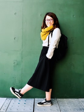 「H&M（エイチ・アンド・エム）のアイテム（その他）」を使った、Samantha I. Leeさん（レディース・155cm）の冬コーディネート