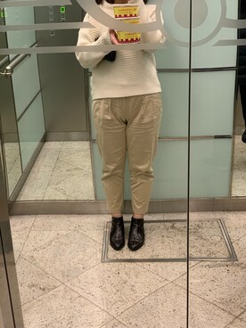 「Herls（ハーリス）のアイテム」を使った、Samantha I. Leeさん（レディース・155cm）の冬コーディネート