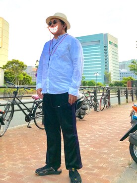 gottusoさん（メンズ・179cm）の夏コーディネート