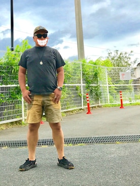 「OLDMAN（オールドマン）のアイテム」を使った、gottusoさん（メンズ・179cm）の夏コーディネート