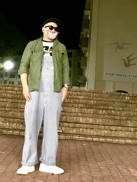 「O.K.（オーケー）のアイテム」を使った、gottusoさん（メンズ・179cm）の秋コーディネート