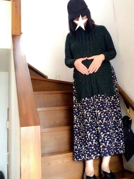 「Right-on（ライトオン）のアイテム（その他アウター）」を使った、KOKKO*さん（レディース・153cm）の秋コーディネート