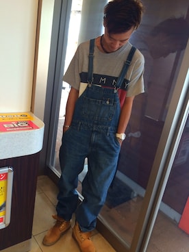 「アパレルスタッフ」｜「アイテム（腕時計）」を使った、R.Yーりょうたーさん（メンズ・170cm）の秋コーディネート