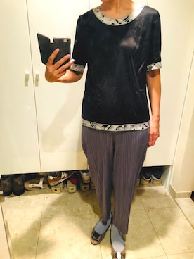 「LEONARD（レオナール）のアイテム」を使った、popotanさん（レディース・162cm）の夏コーディネート