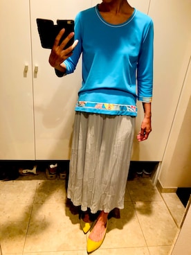 「LEONARD（レオナール）のアイテム」を使った、popotanさん（レディース・162cm）の夏コーディネート