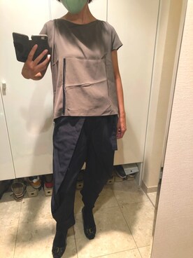 「ファスナー」｜popotanさん（レディース・162cm）の夏コーディネート