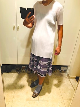 「LEONARD（レオナール）のアイテム」を使った、popotanさん（レディース・162cm）の夏コーディネート