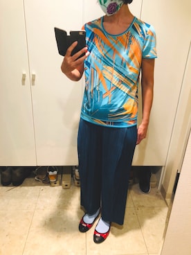 「LEONARD（レオナール）のアイテム」を使った、popotanさん（レディース・162cm）の夏コーディネート