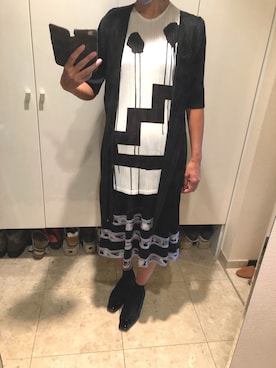 「LEONARD（レオナール）のアイテム」を使った、popotanさん（レディース・162cm）の秋コーディネート