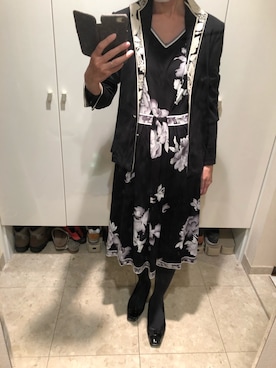 「LEONARD（レオナール）のアイテム」を使った、popotanさん（レディース・162cm）の秋コーディネート