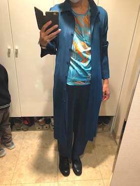 Pleats Please プリーツプリーズ のシャツワンピースを使った人気ファッションコーディネート Wear Pleats Please プリーツプリーズ のシャツワンピースを使った人気ファッションコーディネート Wear