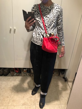 「LEONARD（レオナール）のアイテム」を使った、popotanさん（レディース・162cm）の秋コーディネート