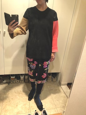 「オムプリッセイッセイミヤケ」｜popotanさん（レディース・162cm）の冬コーディネート