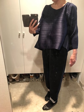 「LEONARD（レオナール）のアイテム」を使った、popotanさん（レディース・162cm）の春コーディネート