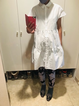 「LEONARD（レオナール）のアイテム」を使った、popotanさん（レディース・162cm）の夏コーディネート