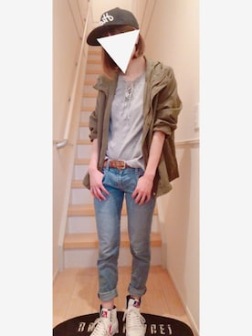 Ayuさん（レディース・161cm）の春コーディネート