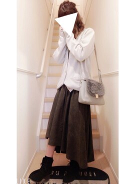 Ayuさん（レディース・161cm）の秋コーディネート