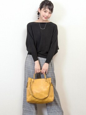 FLORIST(フローリスト)さん（レディース・156cm）の冬コーディネート