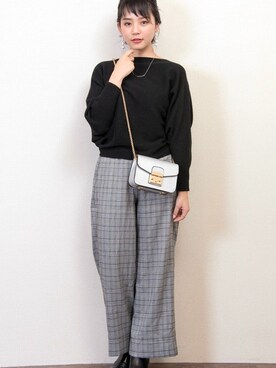 「90s」｜FLORIST(フローリスト)さん（レディース・156cm）の冬コーディネート