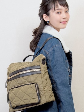 FLORIST(フローリスト)さん（レディース・156cm）の冬コーディネート