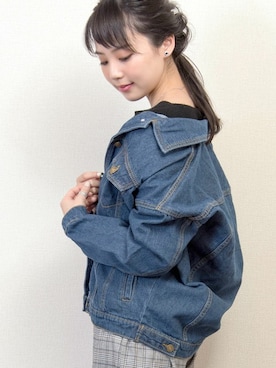 「florist」｜「アイテム（ジャケット/アウター）」を使った、FLORIST(フローリスト)さん（レディース・156cm）の冬コーディネート