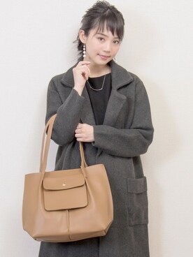 「春夏新作」｜FLORIST(フローリスト)さん（レディース・156cm）の冬コーディネート