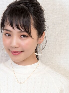 「florist（フローリスト）のアイテム（ピアス（両耳用））」を使った、FLORIST(フローリスト)さん（レディース・156cm）の冬コーディネート