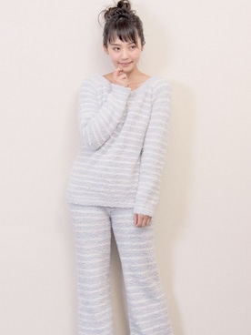 「アイテム（ルームウェア/パジャマ）」を使った、FLORIST(フローリスト)さん（レディース・156cm）の冬コーディネート