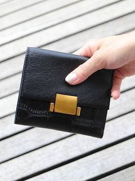 「アイテム（財布）」を使った、FLORIST(フローリスト)さん（レディース・156cm）の夏コーディネート