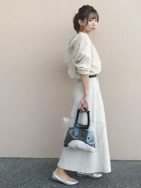 FLORIST(フローリスト)さん（レディース・156cm）の夏コーディネート