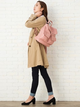 「リュックサック」｜FLORIST(フローリスト)さん（レディース・170cm）の秋コーディネート