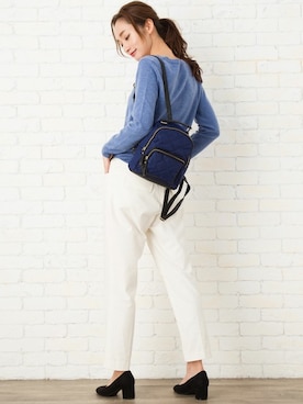 「リュックサック」｜FLORIST(フローリスト)さん（レディース・170cm）の秋コーディネート