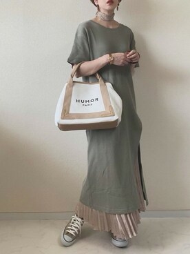 「ワッフル」｜FLORIST(フローリスト)さん（レディース・163cm）の春コーディネート