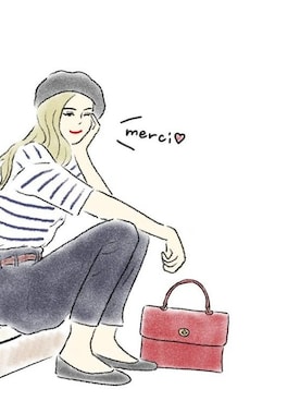 「カフェ」｜FLORIST(フローリスト)さん（レディース・163cm）の夏コーディネート