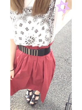 shさん（レディース・163cm）の夏コーディネート