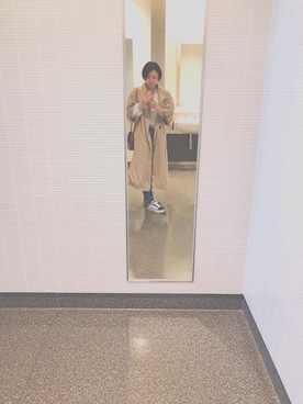 「東京旅行」｜みきさん（レディース・161cm）の春コーディネート