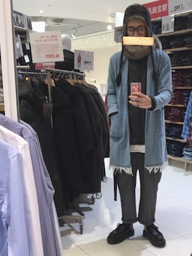 「GEORGE COX（ジョージコックス）のアイテム（その他シューズ）」を使った、endyさん（メンズ・173cm）の冬コーディネート