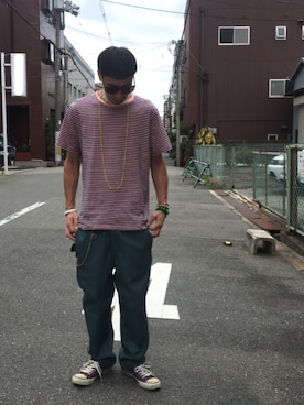 endyさん（メンズ・173cm）の夏コーディネート